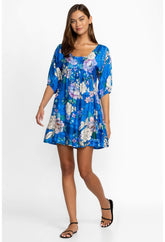 Women Swim & Resort | Johnny Was Blue Dove A-Line Coverup Blue Dove