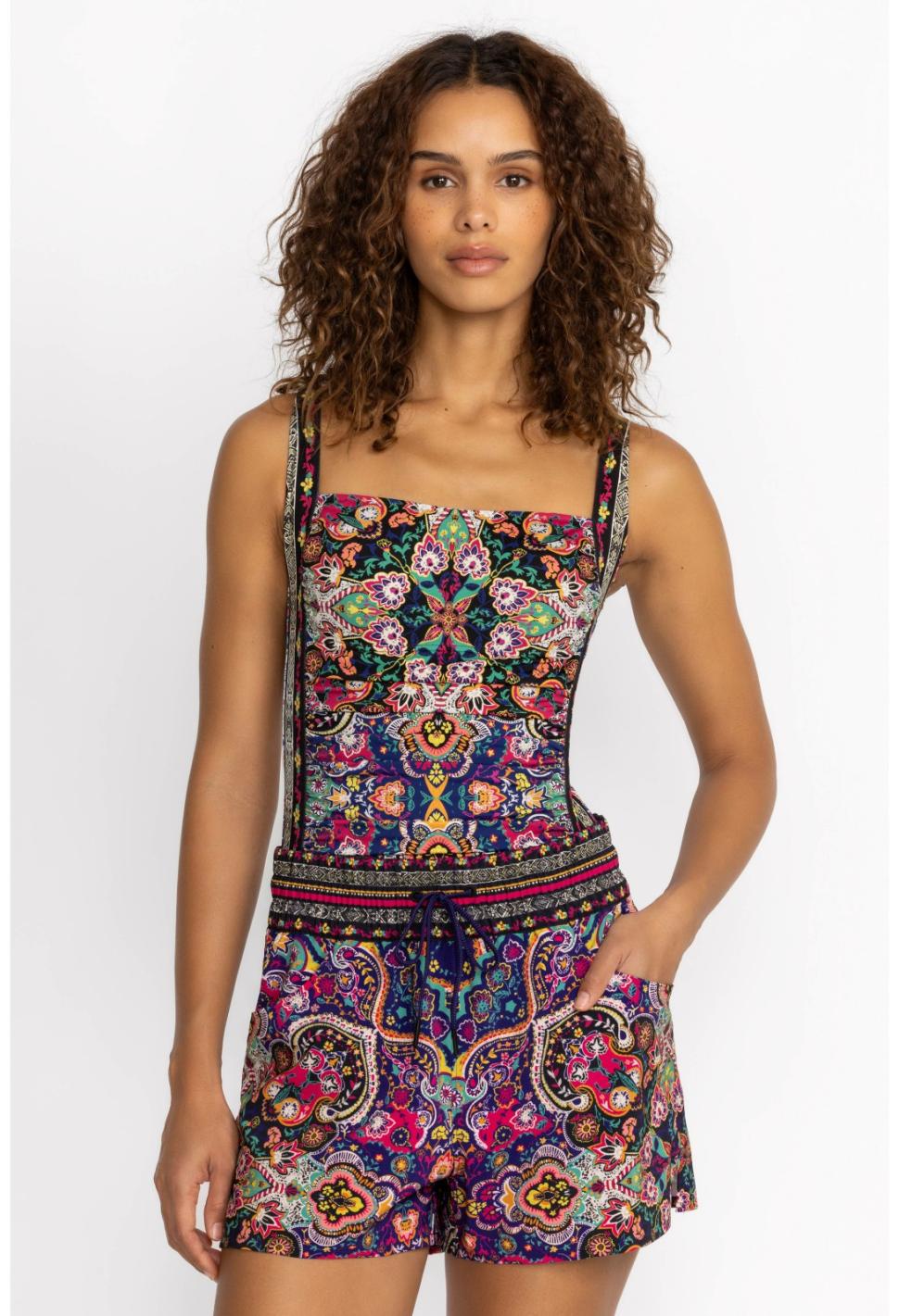 Women Swim & Resort | Johnny Was Hannah High Waist Board Shorts Hannah