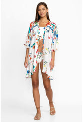 Women Swim & Resort | Johnny Was Mirror Palace Ruffle Kimono Mirror