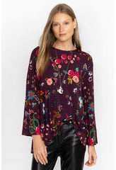 Women Tops | Johnny Was Adrina High Neck Swing Tunic Adrina