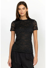 Women Tops | Johnny Was Astrid Top Black