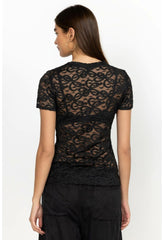 Women Tops | Johnny Was Astrid Top Black