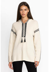 Women Tops | Johnny Was Beltran Multi Color Whipstitch Baja Cream