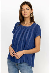 Women Tops | Johnny Was Brigita Blouse Surf The Web