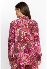 Women Tops | Johnny Was Dreams Of Vivanna Silk Shirt Multi