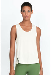 Women Tops | Johnny Was Effect Mesh Contrast Tank Tofu
