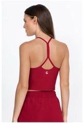 Women Tops | Johnny Was Endurance Cross Back Cami Rio Red