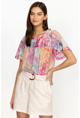 Women Tops | Johnny Was Esme Peasant Blouse Bliss