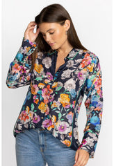 Women Tops | Johnny Was Fall Dancer Button Up Falldance