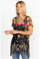 Women Tops | Johnny Was Graceful Drape Tunic Graceful