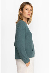 Women Tops | Johnny Was Hachi Kangaroo Pocket Pullover North Atlantic