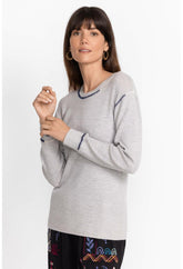 Women Tops | Johnny Was Jj Pullover Gray