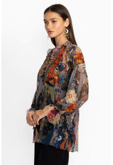 Women Tops | Johnny Was Mazzy Poet Blouse Multi