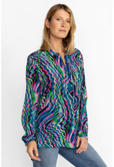 Women Tops | Johnny Was Moonwave Button Down Shirt Moonwave