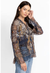 Women Tops | Johnny Was Noemie Mesh Blouse Multi