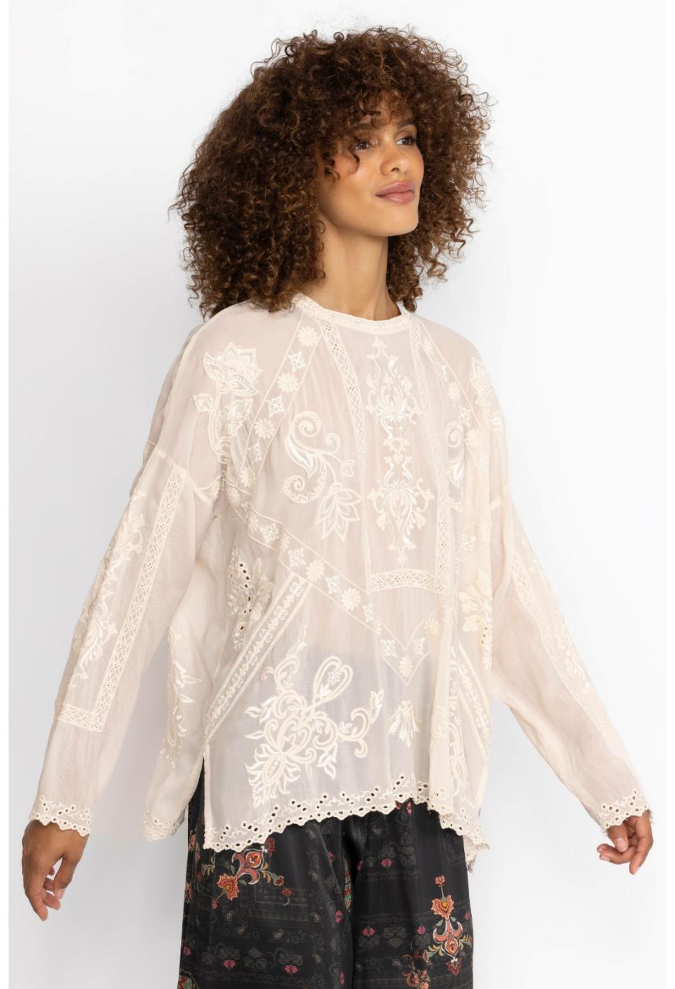 Women Tops | Johnny Was Nola Blouse Shell