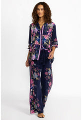 Women Tops | Johnny Was Petite Valeria Silk Button Down Shirt Valeria