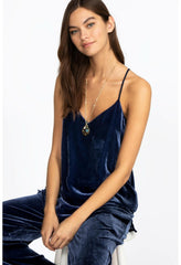 Women Tops | Johnny Was Remy Cami Sapphire Blue