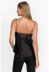 Women Tops | Johnny Was Skye Silk Cami Black