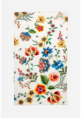 Women Towels | Johnny Was Ardell Beach Towel White