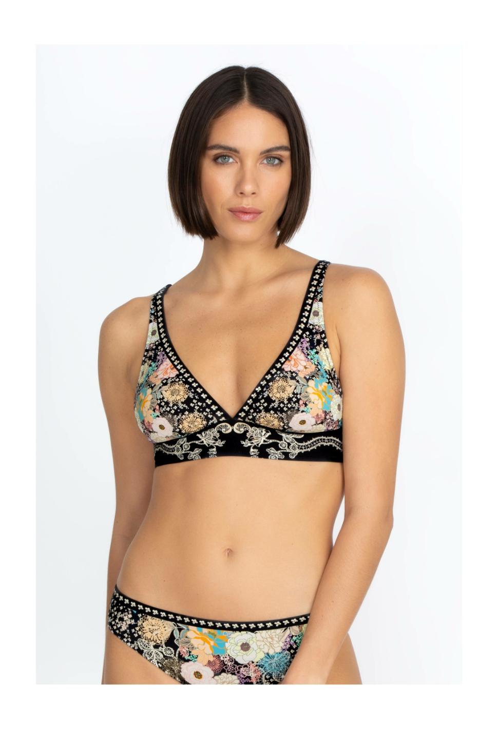 Women Two-Pieces | Johnny Was Mila Adjustable Bikini Top Mila