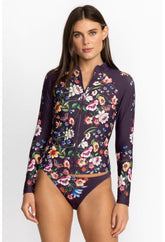 Women Two-Pieces | Johnny Was Ombre Garden Long Sleeve Surf Shirt Ombre Garden