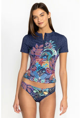 Women Two-Pieces | Johnny Was Sea Owl Surf Shirt Sea Owl