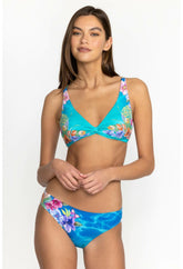 Women Two-Pieces | Johnny Was Water Tropic Tie Dye Twist Bikini Top Water Tropic