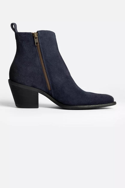 FRINGE ITALIAN SUEDE ANKLE BOOT