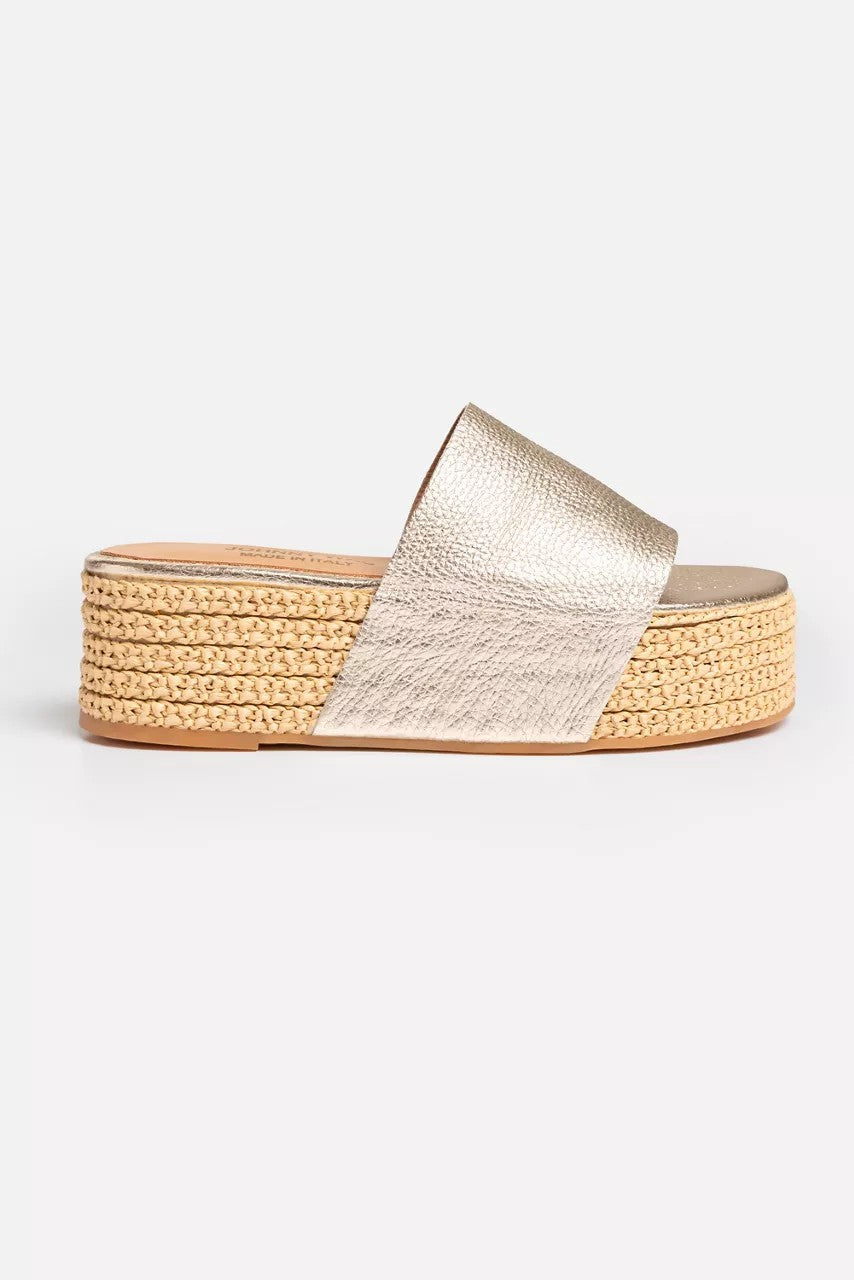 RAFFIA PLATFORM SLIDE