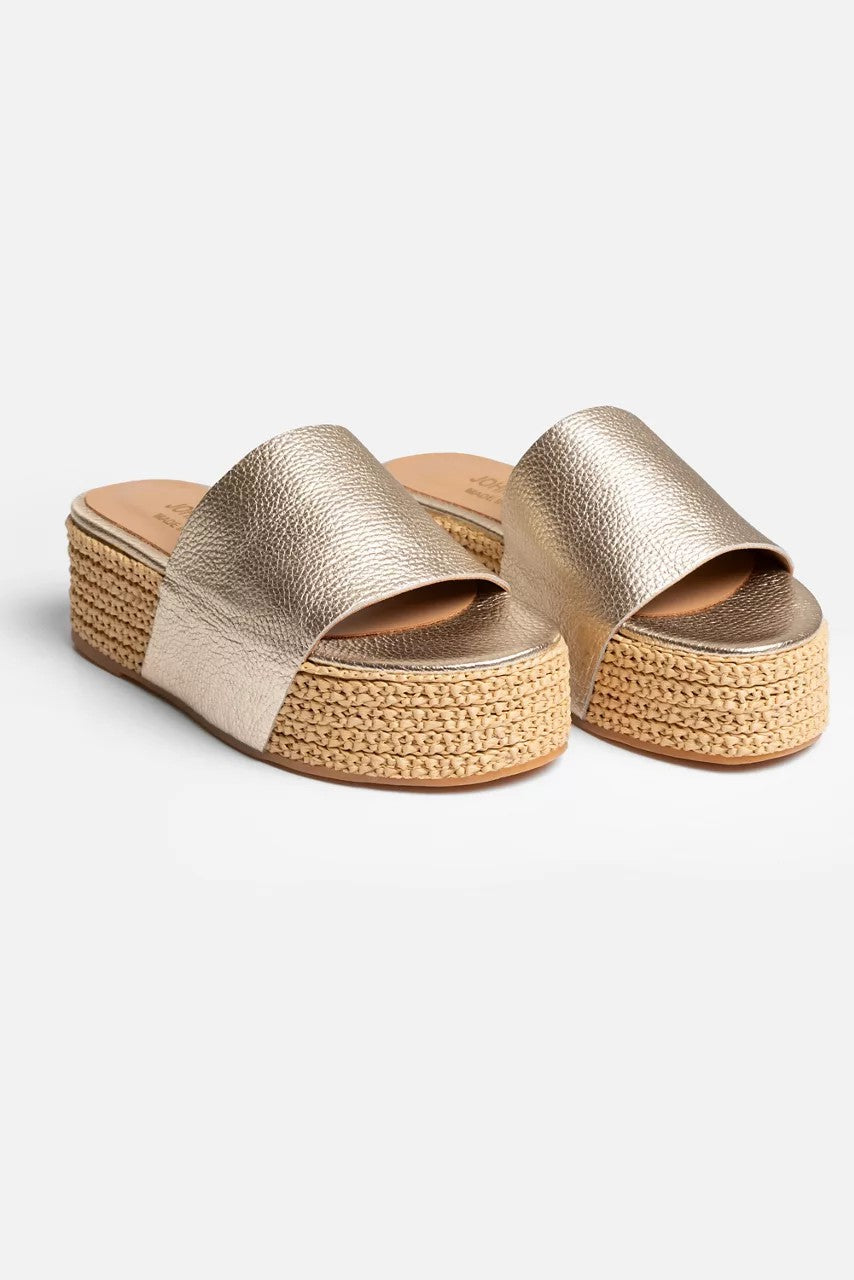 RAFFIA PLATFORM SLIDE