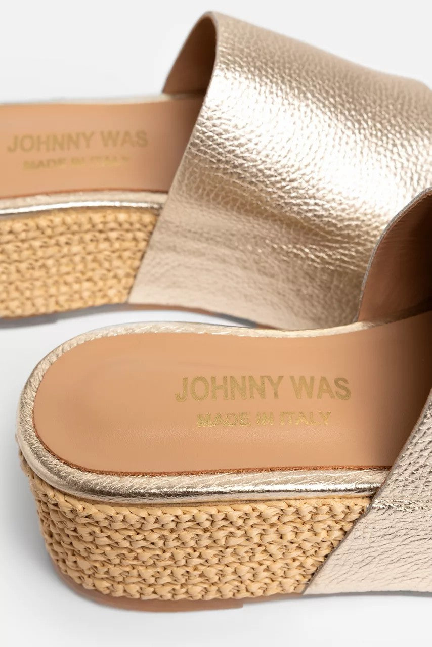RAFFIA PLATFORM SLIDE