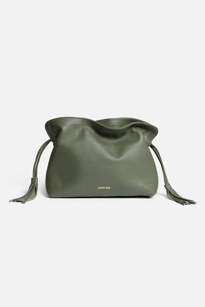 CINCH POUCH ITALIAN LEATHER CROSSBODY