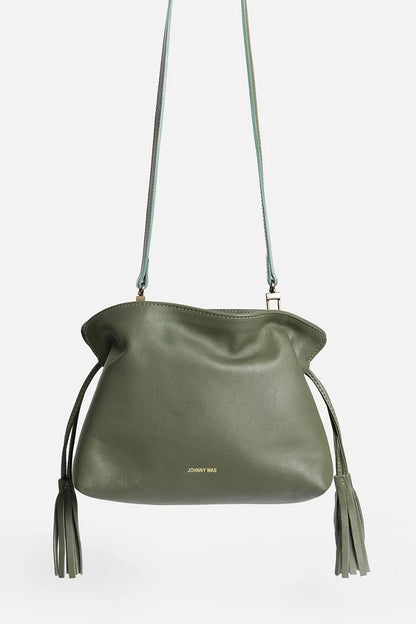 CINCH POUCH ITALIAN LEATHER CROSSBODY