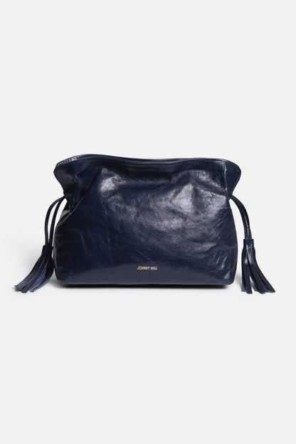 CINCH POUCH ITALIAN LEATHER CROSSBODY