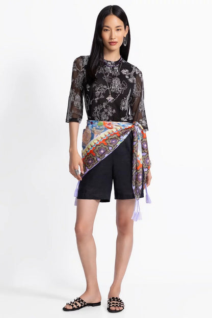 DECO SILK SCARF