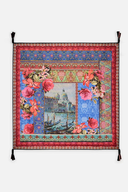 GRAND CANEL SILK SCARF