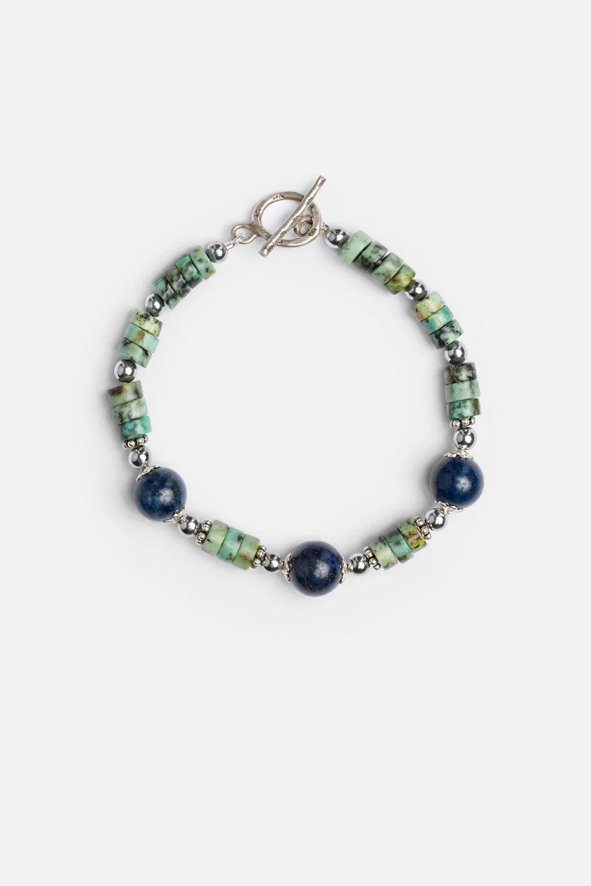 EARTH ORBIT BEADED BRACELET