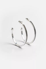 JAWAN CURVES HOOP EARRINGS
