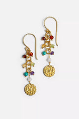 CHAKRA OF PARADISE BEADED EARRINGS