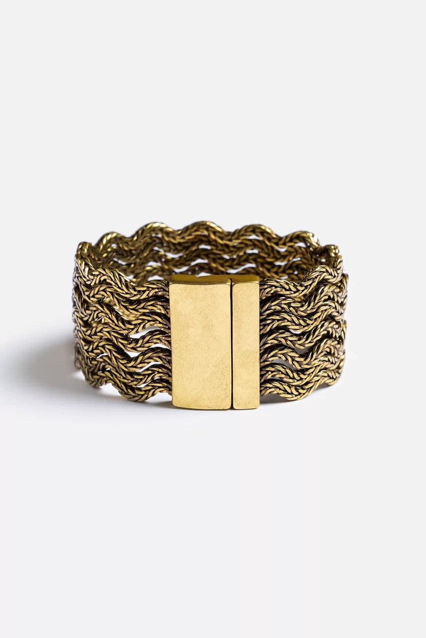 RIC RAC SEVEN STRAND BRACELET