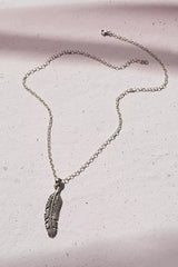 VIRTUOUS FEATHER NECKLACE