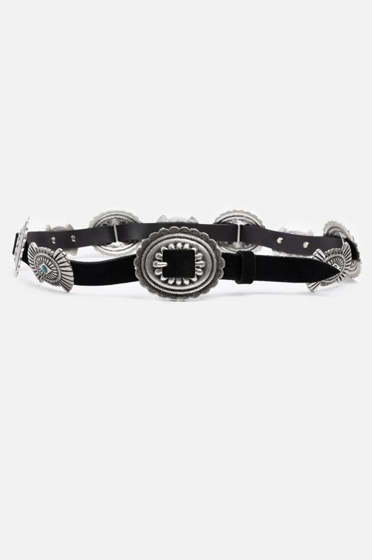 Sole Italian Leather Conch Belt