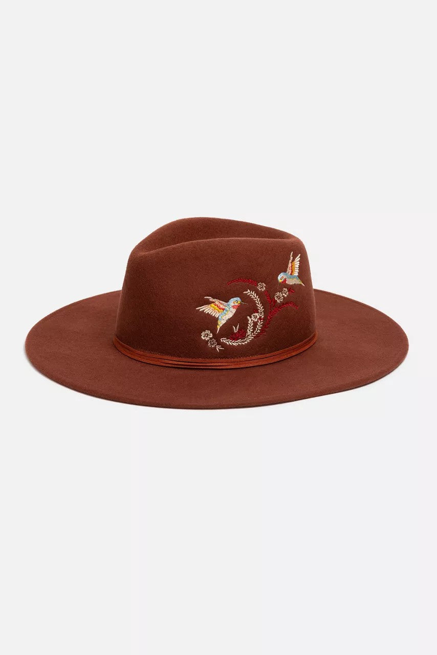 HUMMINGBIRD FEATHER HAT
