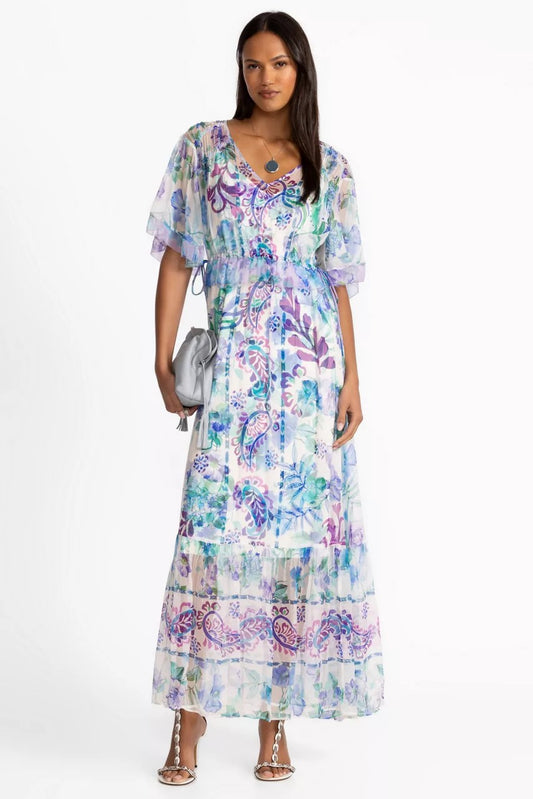 ANNAMARIE FLUTTER MAXI DRESS