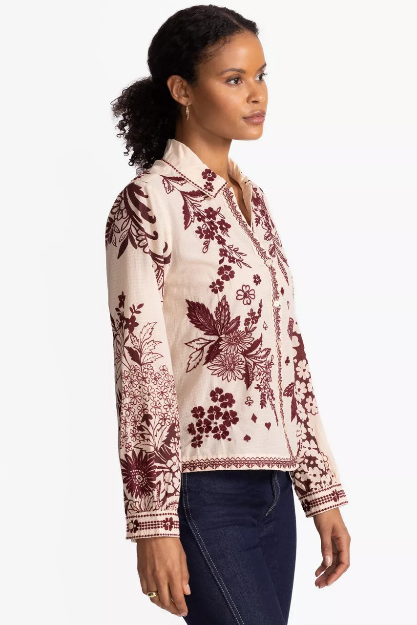 OPEN NECK SHIRT