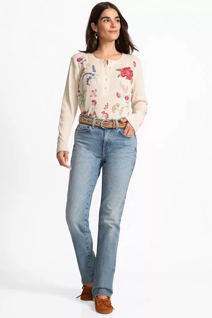 MIXED MEDIA HENLEY THERMAL