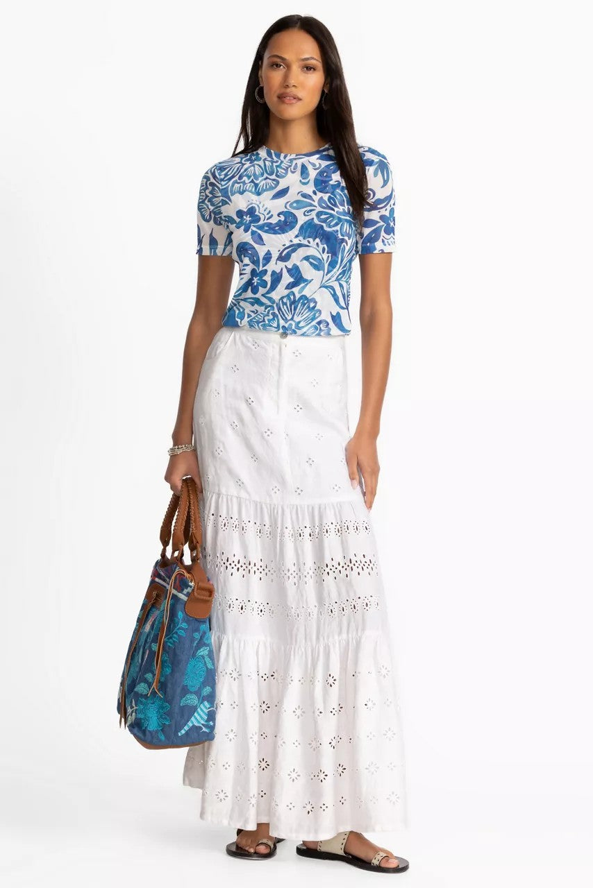 CIELITO TIERED SKIRT