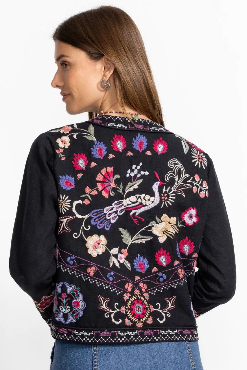 LINEN BOLERO JACKET