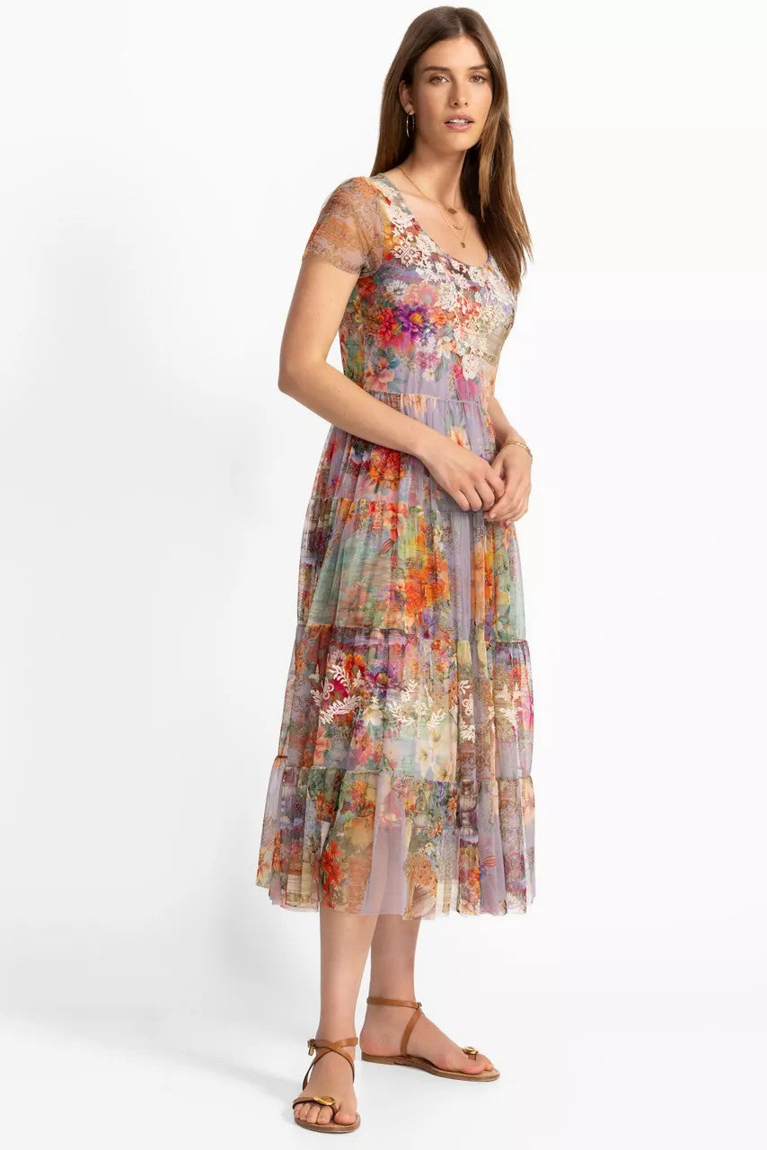 YASMINE MESH DRESS